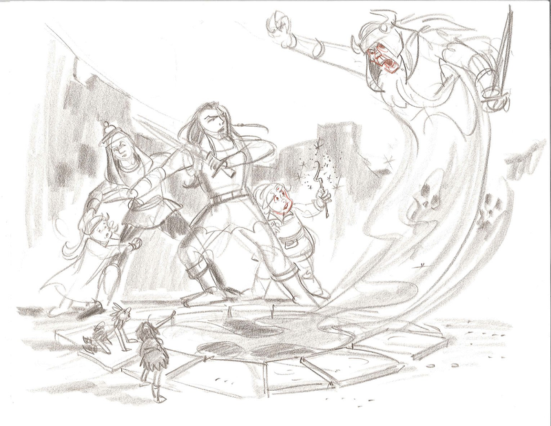 Illustration for article titled Check out art from the Lucasfilm Willow cartoon that never was